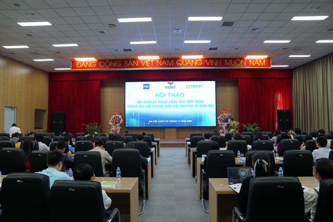 VKIST organized a Workshop – Technical training on mercury analysis in the laboratory