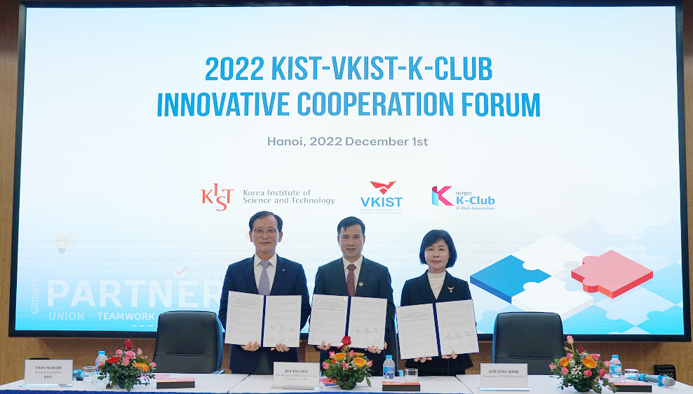 2022 KIST – VKIST – K Club Innovative Cooperation Forum